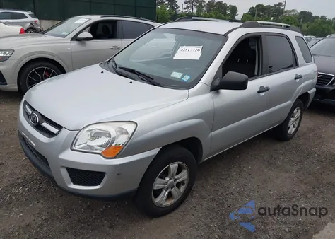 2010 Kia Sportage Lx from USA, damaged, VIN KNDKG3A49A7691982